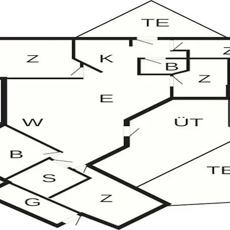 Дом отдыха 8 Person In Sydals *